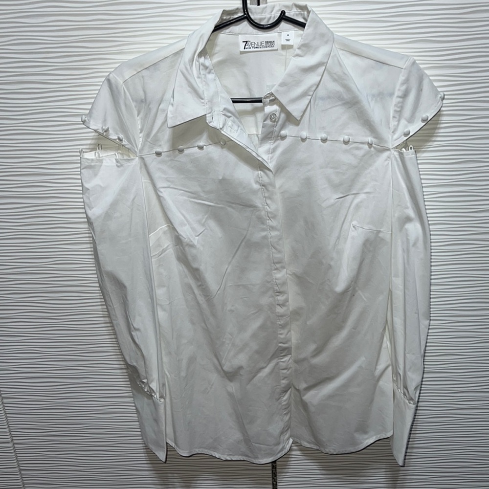 NY&Co white blouse